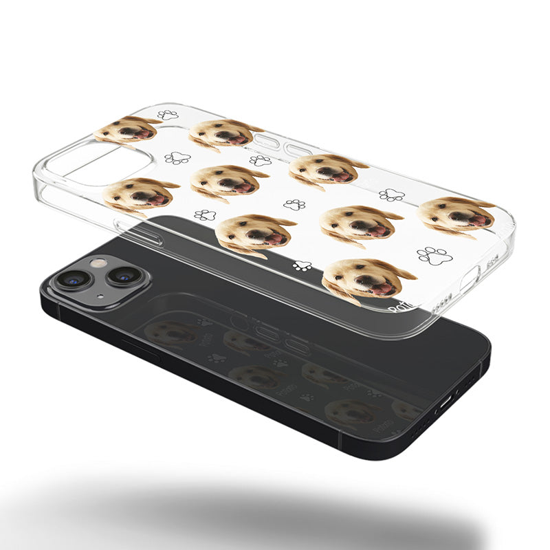 Custom Photo My Beloved Fur Baby - Dog & Cat Personalized Custom Clear Phone Case - Gift For Pet Owners, Pet Lovers