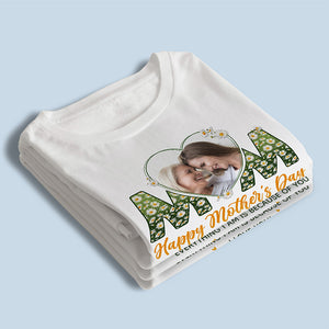 Custom Photo Everything I Am Is Because Of You - Family Personalized Custom Unisex T-shirt, Hoodie, Sweatshirt - Mother's Day, Birthday Gift For Mom