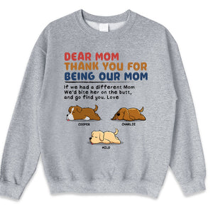 Being A Dog Mom Is The Best Job - Dog Personalized Custom Unisex T-shirt, Hoodie, Sweatshirt - Gift For Pet Owners, Pet Lovers
