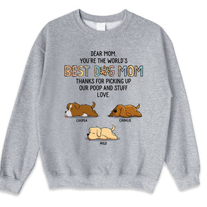 I Am A Dog Mom - Dog Personalized Custom Unisex T-shirt, Hoodie, Sweatshirt - Gift For Pet Owners, Pet Lovers