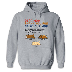 Being A Dog Mom Is The Best Job - Dog Personalized Custom Unisex T-shirt, Hoodie, Sweatshirt - Gift For Pet Owners, Pet Lovers