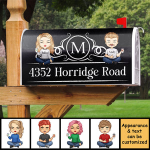 Family mailbox plate - Personalized