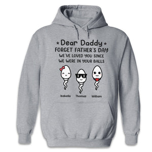 Greatest Dad Ever - Family Personalized Custom Unisex T-shirt, Hoodie, Sweatshirt - Father's Day, Birthday Gift For Dad