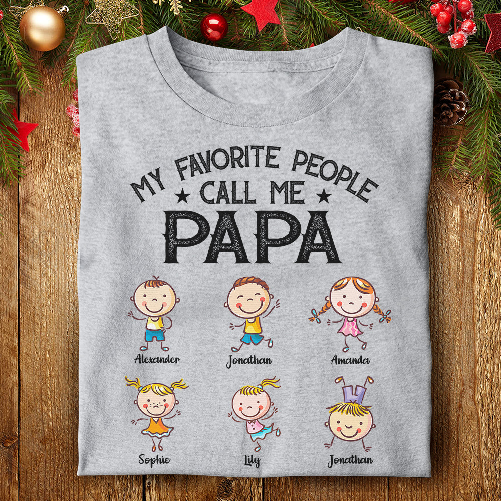 My Favorite People - Personalized Unisex T-Shirt.